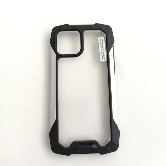 iPhone 12 Pro Max Black Hard shell Phone case cover w/ Screen protector - Picture 1 of 3